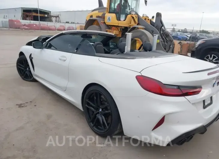 BMW M8 2020 vin WBSDZ0C07LCE02230 from auto auction Iaai