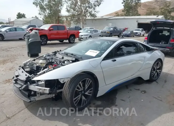 BMW I8 2016 vin WBY2Z2C55GV676246 from auto auction Iaai