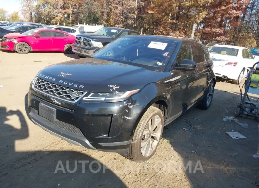 LAND ROVER RANGE ROVER EVOQUE 2020 vin SALZP2FX5LH007270 from auto auction Iaai