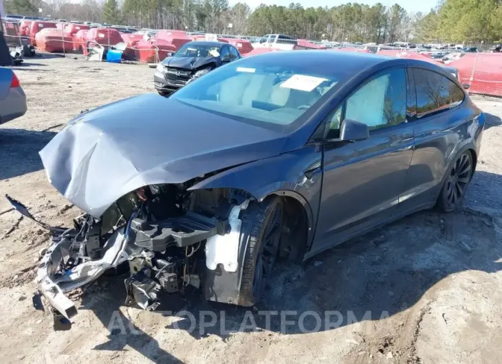 TESLA MODEL X 2023 vin 7SAXCDE54PF368780 from auto auction Iaai