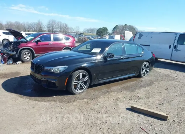 BMW 740I 2016 vin WBA7E2C53GG738554 from auto auction Iaai