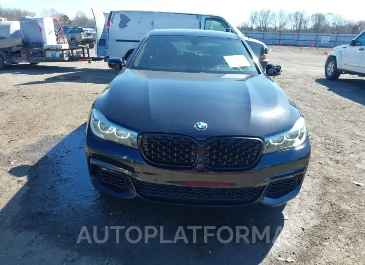 BMW 740I 2016 vin WBA7E2C53GG738554 from auto auction Iaai