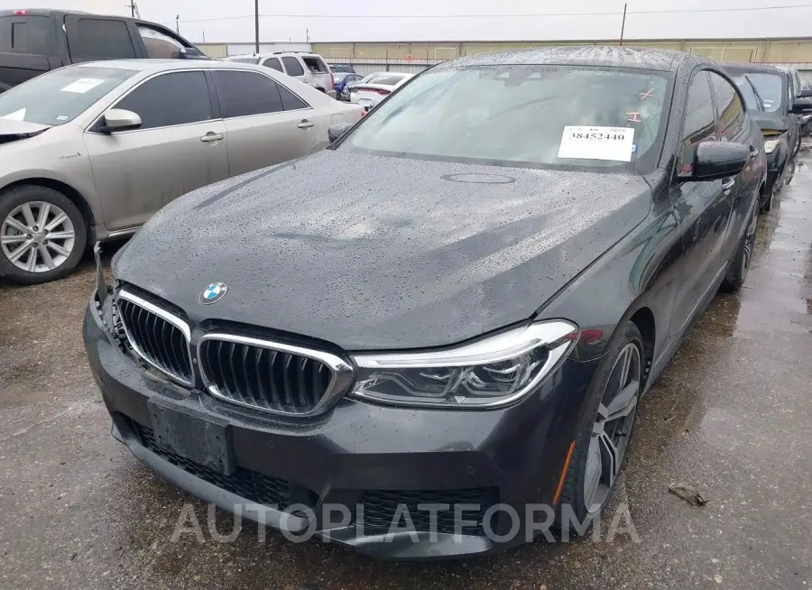 BMW 640I GRAN TURISMO 2018 vin WBAJV6C56JBJ99252 from auto auction Iaai