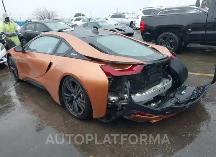 BMW I8 2019 vin WBY2Z4C52KVB81753 from auto auction Iaai