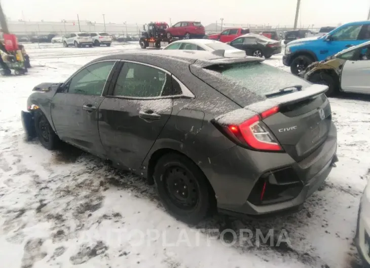 HONDA CIVIC 2020 vin SHHFK7H31LU410550 from auto auction Iaai