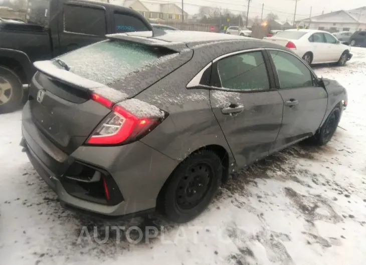 HONDA CIVIC 2020 vin SHHFK7H31LU410550 from auto auction Iaai