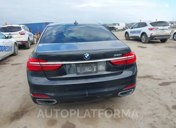 BMW 740I 2019 vin WBA7E2C58KB217397 from auto auction Iaai