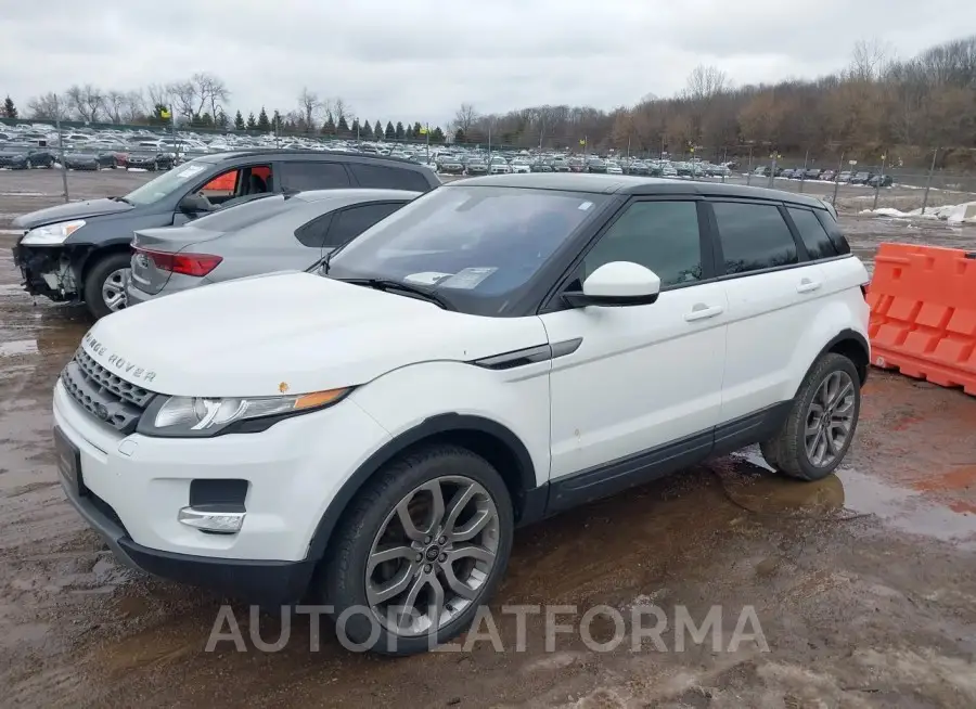 LAND ROVER RANGE ROVER EVOQUE 2015 vin SALVP2BGXFH070955 from auto auction Iaai