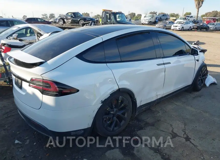 TESLA MODEL X 2022 vin 7SAXCDE52NF344457 from auto auction Iaai