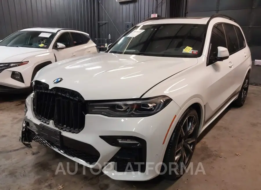 BMW X7 2022 vin 5UXCW2C09N9J22201 from auto auction Iaai