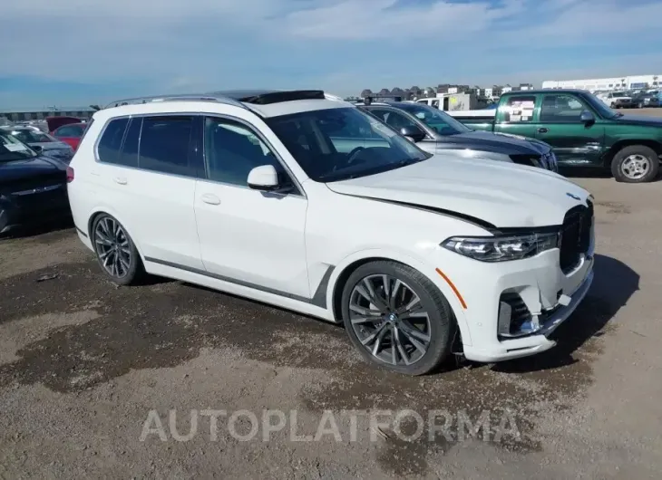 BMW X7 2019 vin 5UXCX4C55KLS38286 from auto auction Iaai