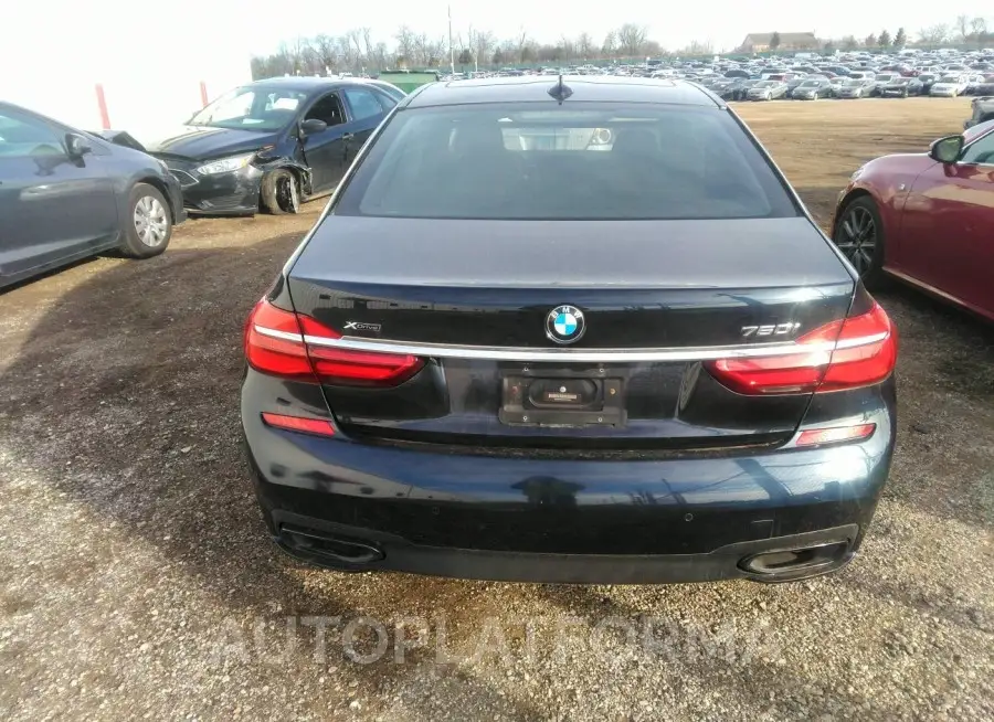 BMW 750I 2016 vin WBA7F2C55GG415989 from auto auction Iaai