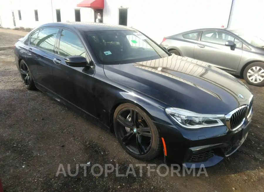 BMW 750I 2016 vin WBA7F2C55GG415989 from auto auction Iaai