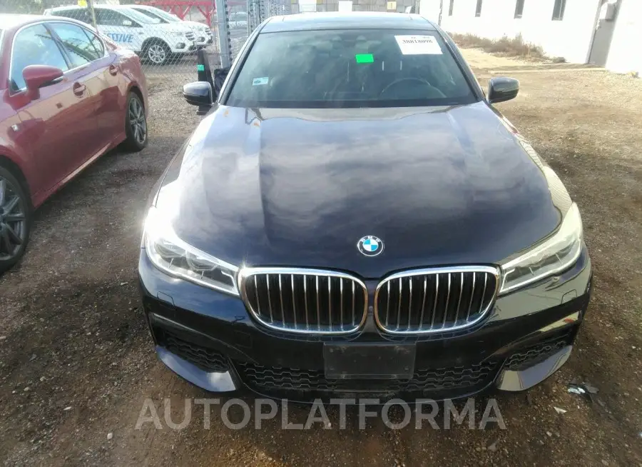 BMW 750I 2016 vin WBA7F2C55GG415989 from auto auction Iaai