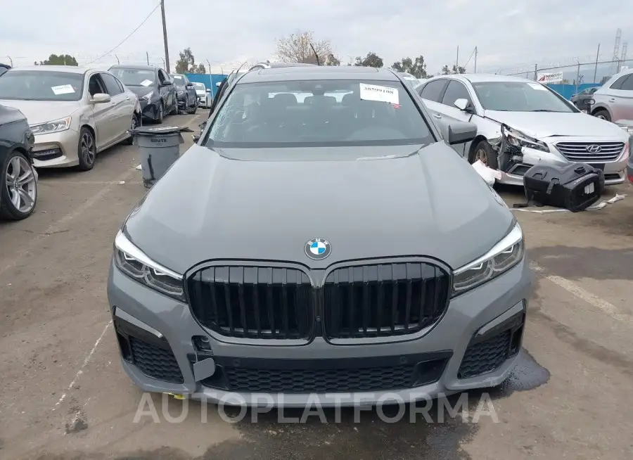 BMW 740I 2022 vin WBA7T2C06NCH87815 from auto auction Iaai