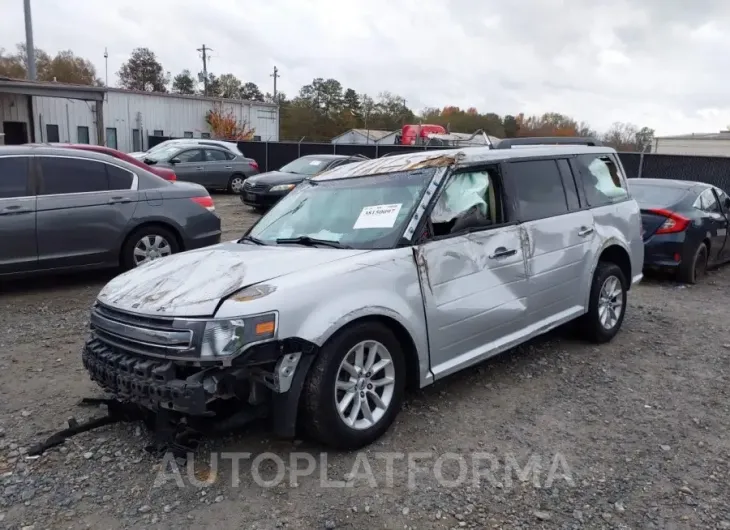 FORD FLEX 2017 vin 2FMGK5B82HBA02721 from auto auction Iaai