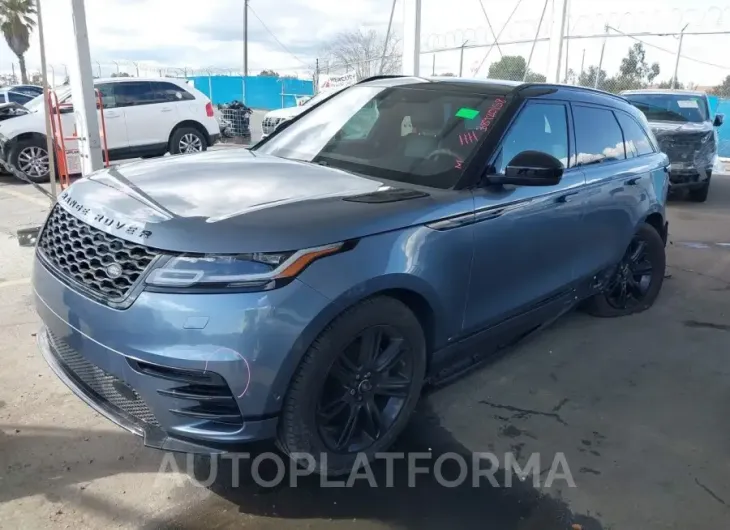 LAND ROVER RANGE ROVER VELAR 2019 vin SALYL2EX3KA789522 from auto auction Iaai