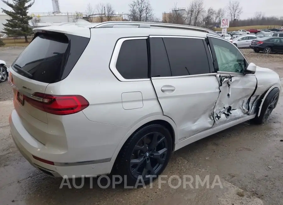 BMW X7 2019 vin 5UXCW2C56KLB43858 from auto auction Iaai