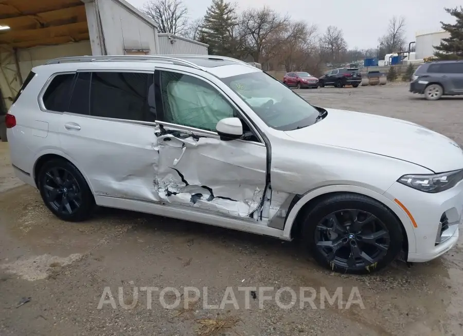 BMW X7 2019 vin 5UXCW2C56KLB43858 from auto auction Iaai