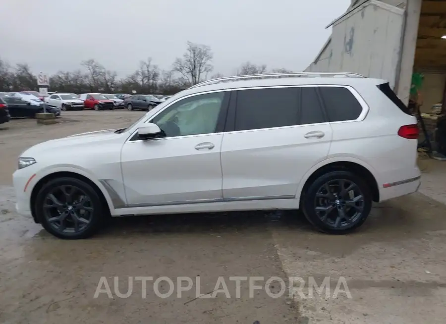 BMW X7 2019 vin 5UXCW2C56KLB43858 from auto auction Iaai