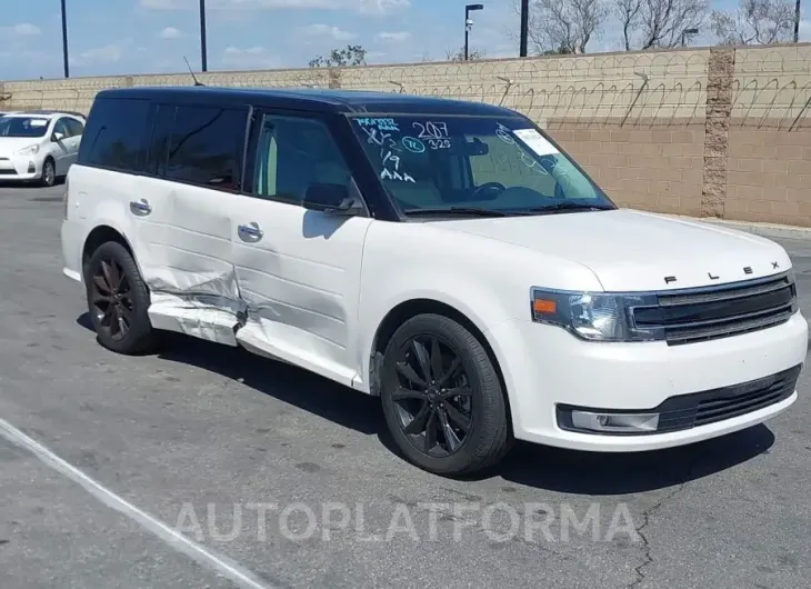 FORD FLEX 2018 vin 2FMGK5C86JBA06243 from auto auction Iaai