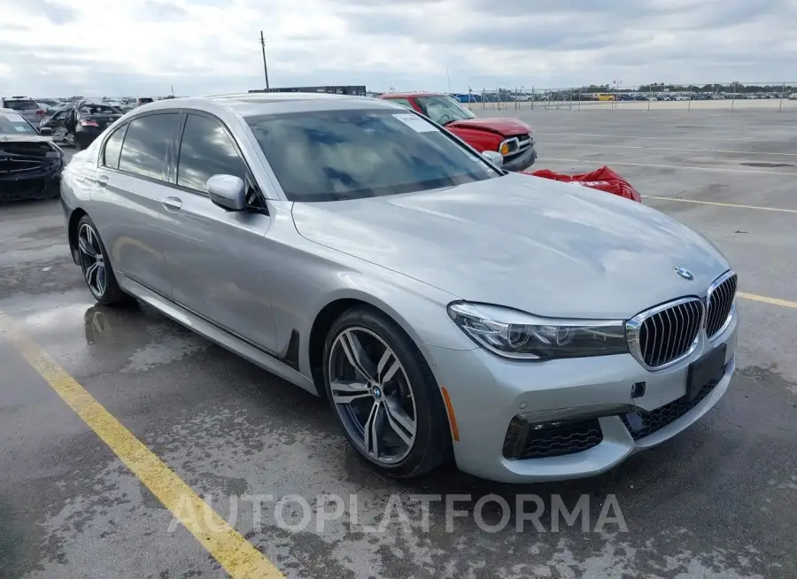 BMW 740I 2019 vin WBA7E2C52KB454029 from auto auction Iaai