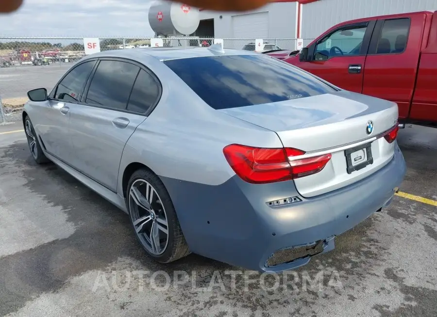 BMW 740I 2019 vin WBA7E2C52KB454029 from auto auction Iaai