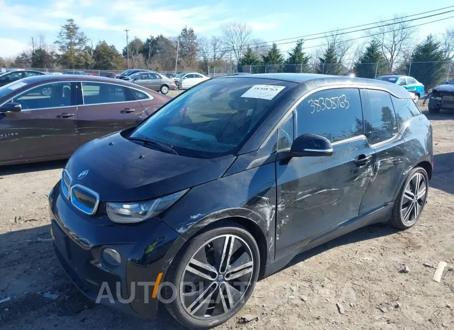 BMW I3 2017 vin WBY1Z8C31HV893095 from auto auction Iaai