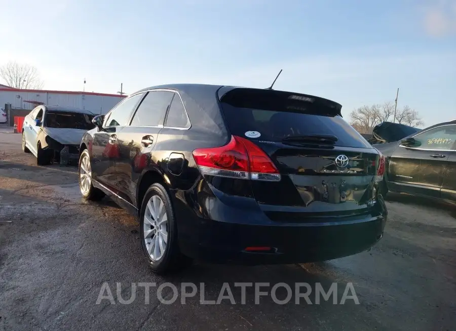 TOYOTA VENZA 2015 vin 4T3BA3BB4FU069168 from auto auction Iaai