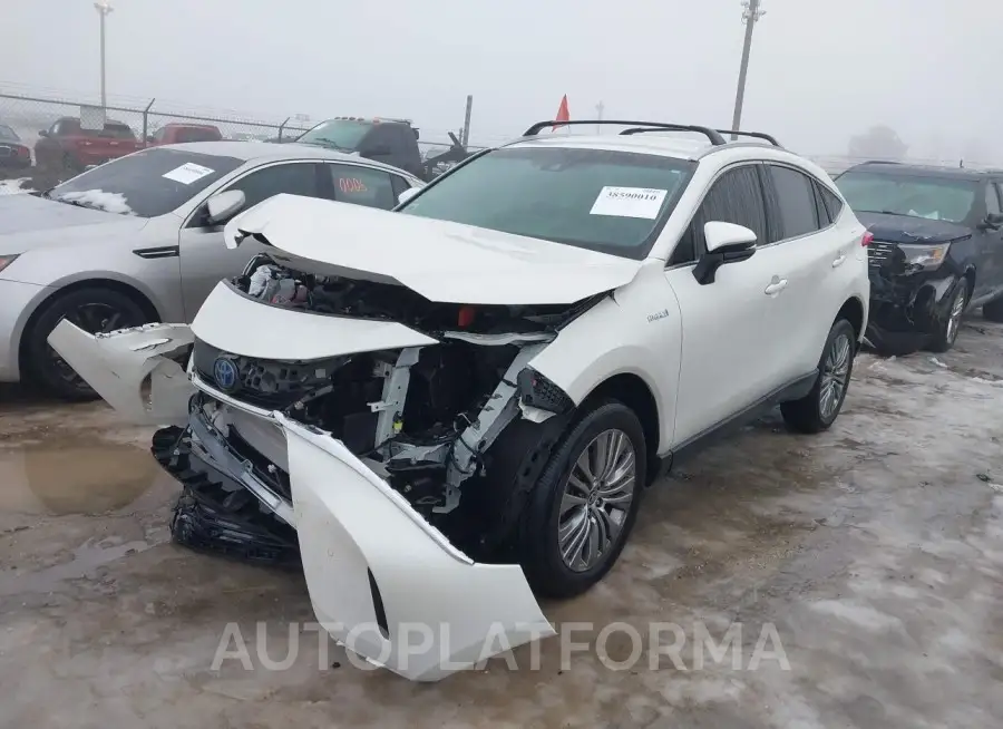 TOYOTA VENZA 2021 vin JTEAAAAH9MJ050631 from auto auction Iaai