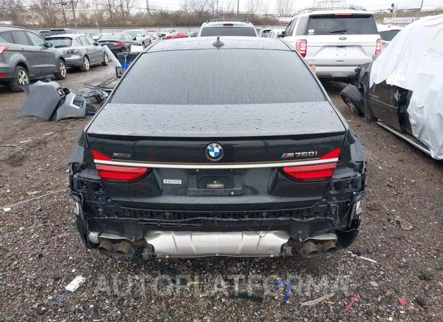 BMW M760I 2018 vin WBA7H6C50JG614781 from auto auction Iaai