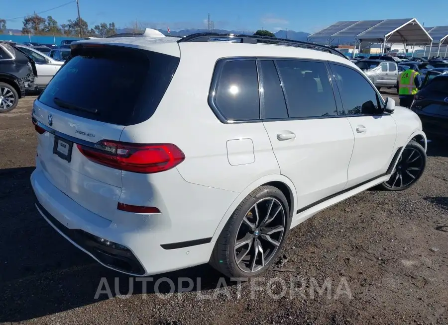 BMW X7 2021 vin 5UXCW2C02M9F89963 from auto auction Iaai