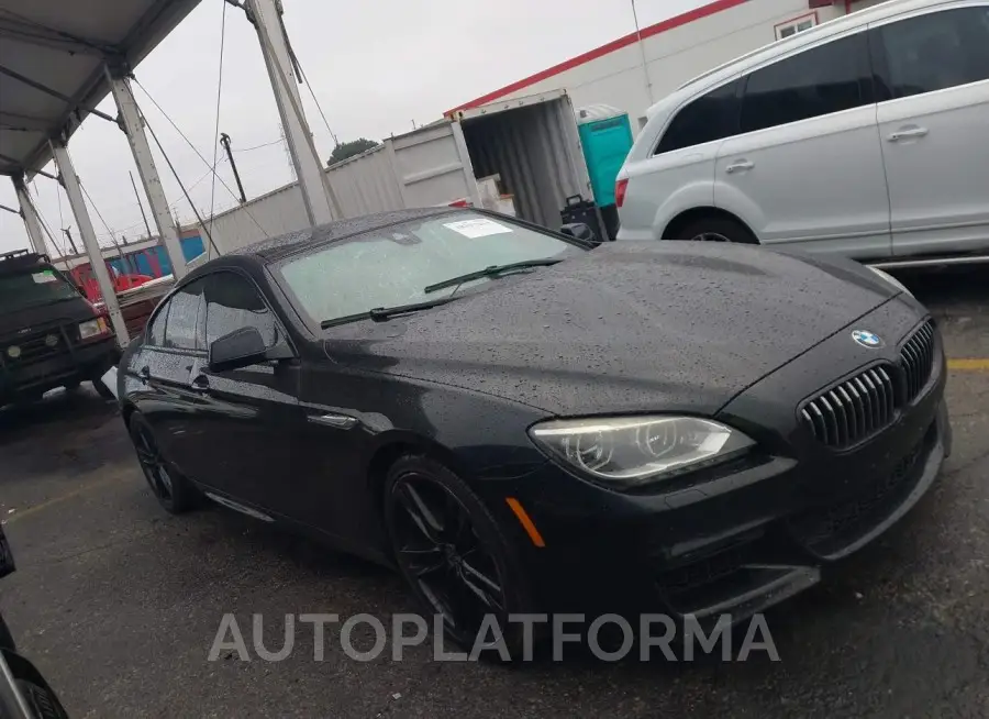 BMW 650I GRAN COUPE 2015 vin WBA6B2C51FGB99759 from auto auction Iaai