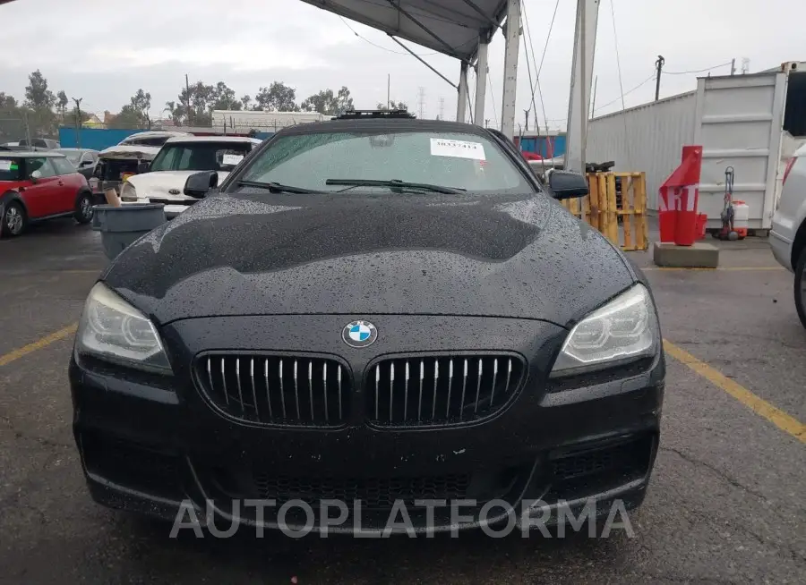 BMW 650I GRAN COUPE 2015 vin WBA6B2C51FGB99759 from auto auction Iaai