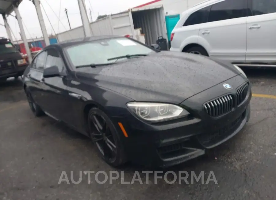 BMW 650I GRAN COUPE 2015 vin WBA6B2C51FGB99759 from auto auction Iaai