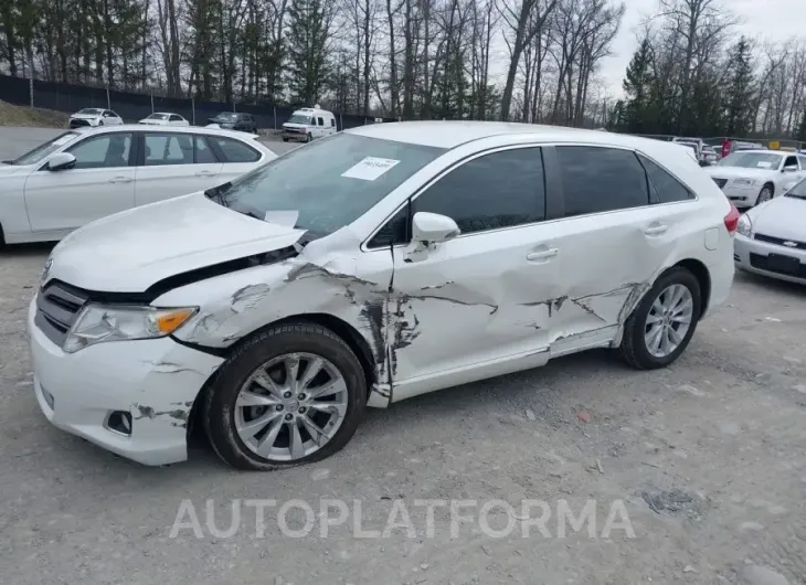 TOYOTA VENZA 2015 vin 4T3BA3BB2FU069539 from auto auction Iaai