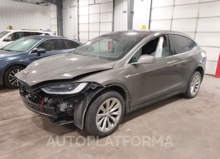 TESLA MODEL X 2016 vin 5YJXCAE40GF007873 from auto auction Iaai