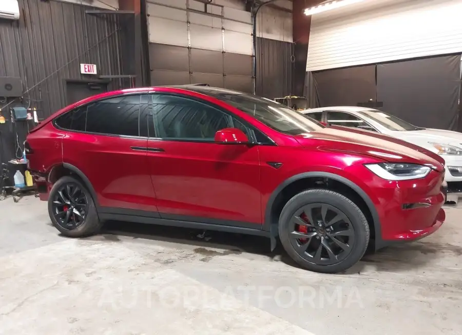 TESLA MODEL X 2023 vin 7SAXCBE61PF401487 from auto auction Iaai