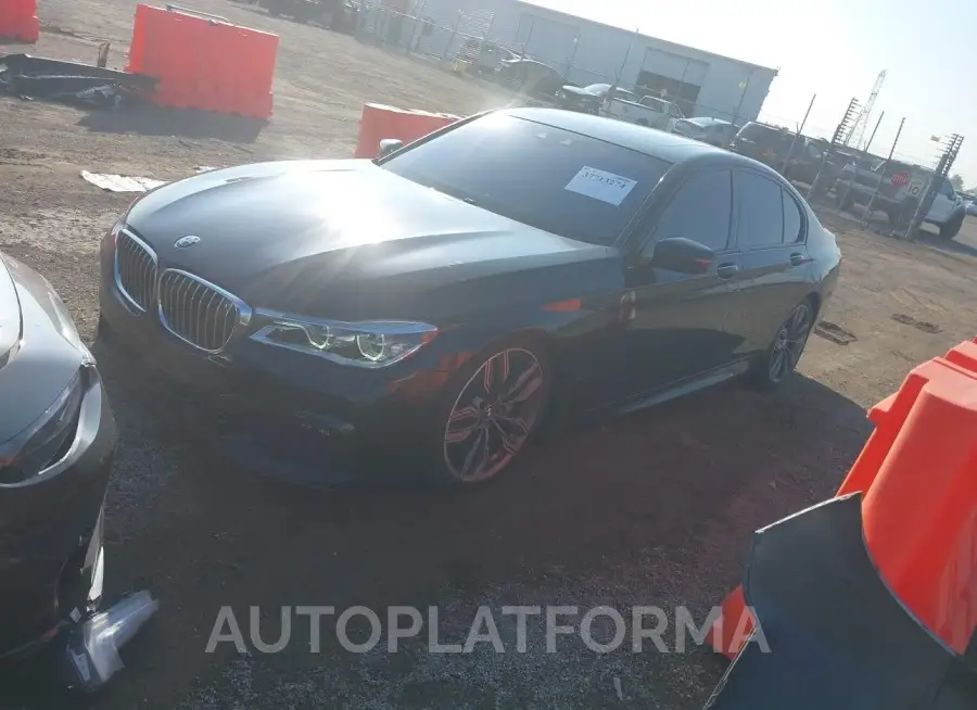 BMW 7 SERIES 2016 vin WBA7B0C58GG526763 from auto auction Iaai