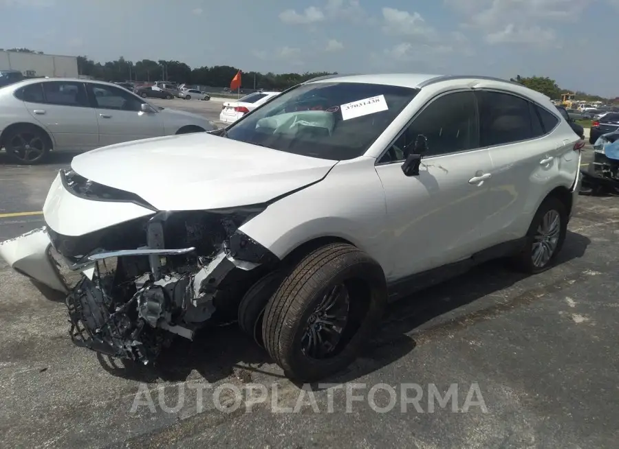 TOYOTA VENZA 2022 vin JTEAAAAH2NJ116695 from auto auction Iaai