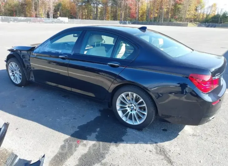 BMW 750I 2015 vin WBAYB6C5XFD966023 from auto auction Iaai