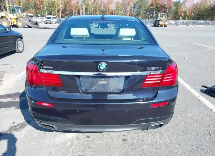 BMW 750I 2015 vin WBAYB6C5XFD966023 from auto auction Iaai