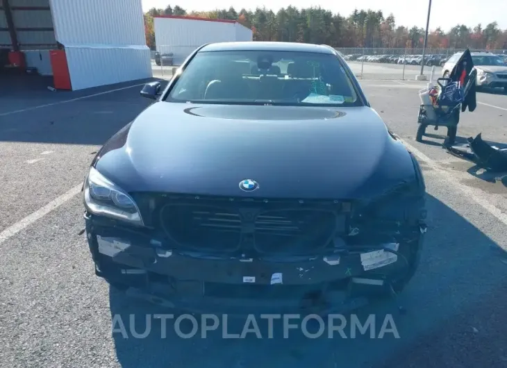 BMW 750I 2015 vin WBAYB6C5XFD966023 from auto auction Iaai