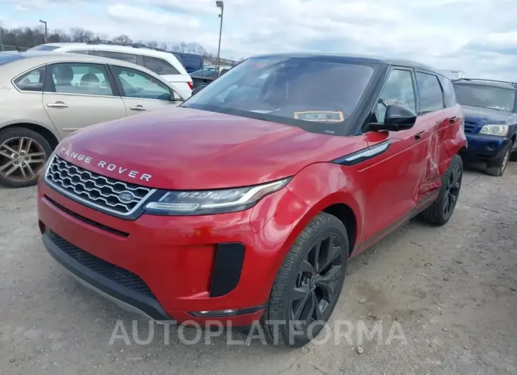 LAND ROVER RANGE ROVER EVOQUE 2020 vin SALZJ2FX1LH040834 from auto auction Iaai