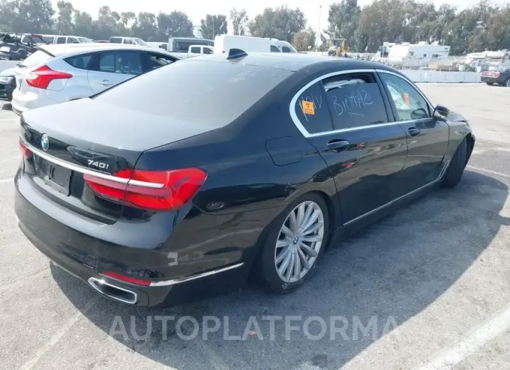 BMW 740I 2017 vin WBA7E2C50HG740232 from auto auction Iaai