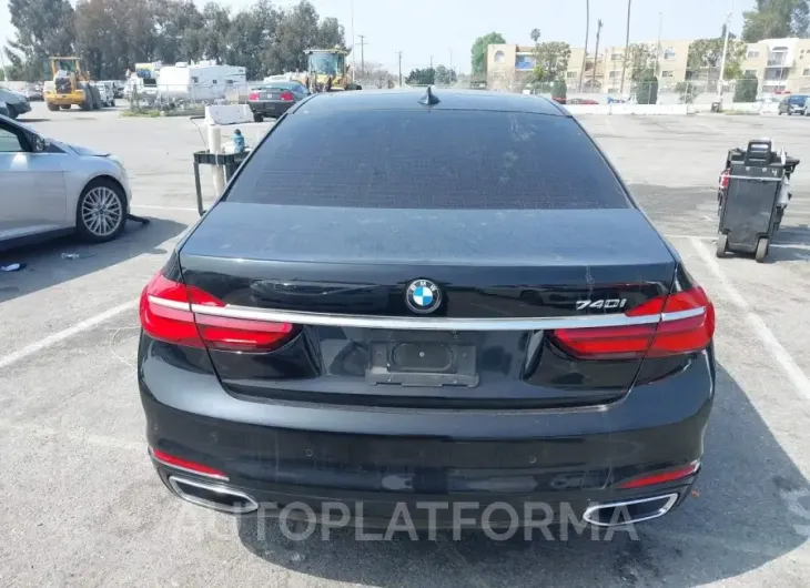 BMW 740I 2017 vin WBA7E2C50HG740232 from auto auction Iaai