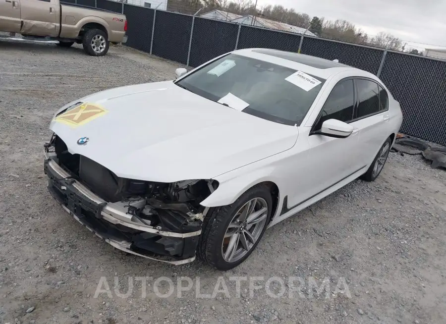 BMW 750I 2017 vin WBA7F0C37HGM21832 from auto auction Iaai