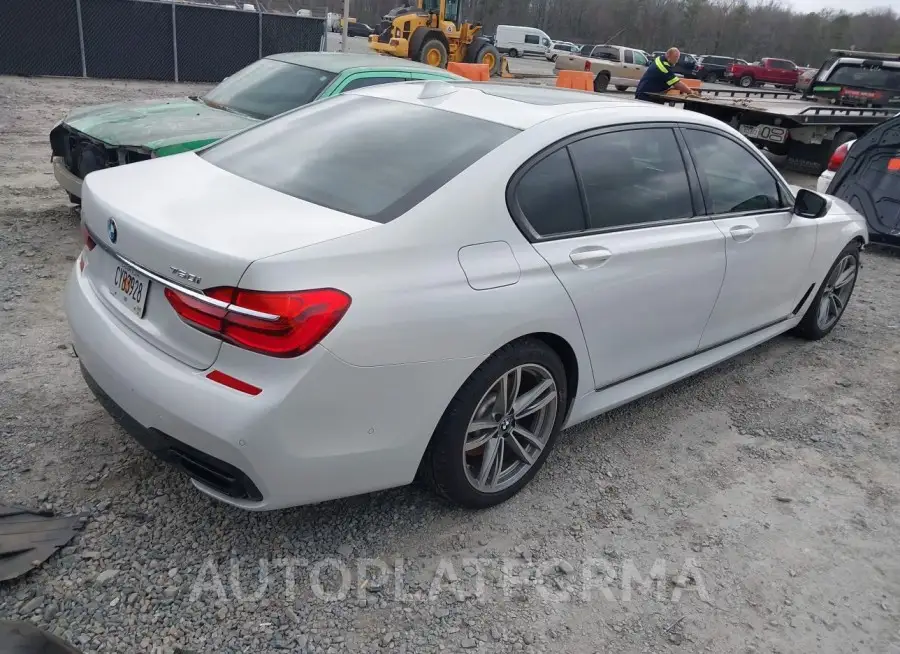 BMW 750I 2017 vin WBA7F0C37HGM21832 from auto auction Iaai