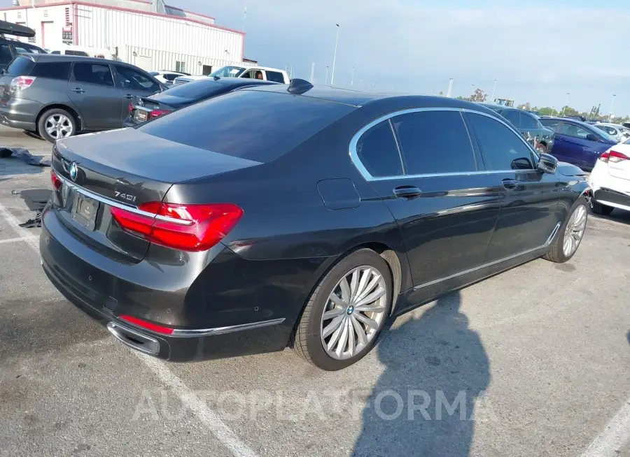 BMW 740I 2017 vin WBA7E2C33HG740854 from auto auction Iaai