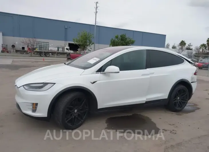 TESLA MODEL X 2017 vin 5YJXCAE24HF066098 from auto auction Iaai